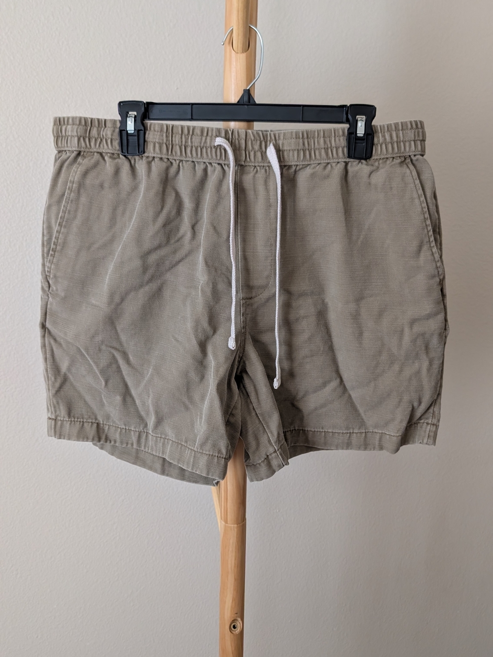 Goodfellow & Co Taupe Elastic Waist Shorts